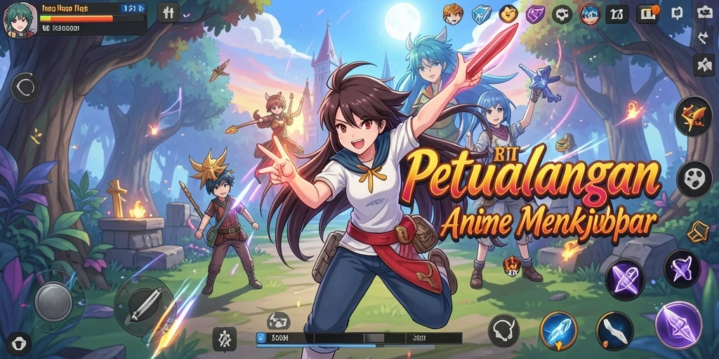 Tampilan gameplay menakjubkan dari 8II yang memikat pemain.