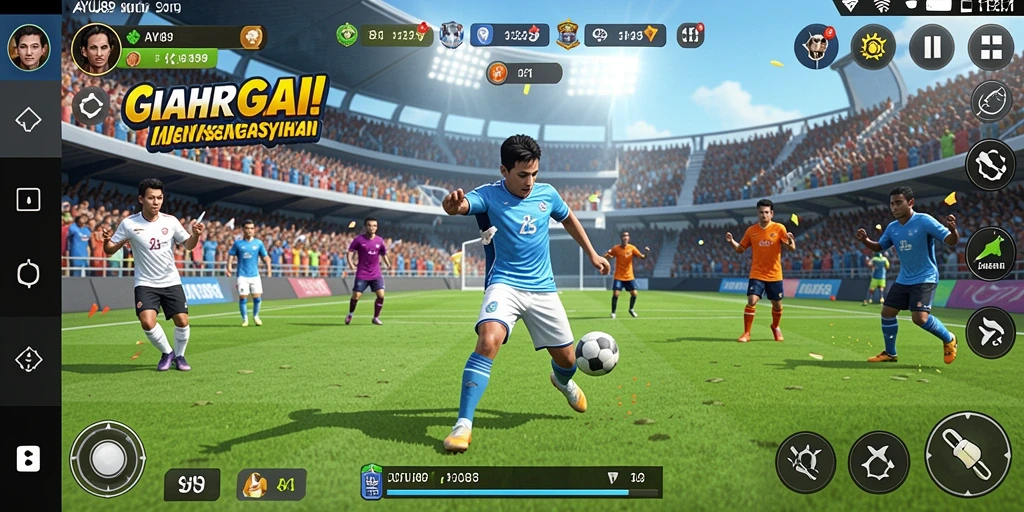 Tampilan gameplay seru dan kompetitif dalam AYU89.