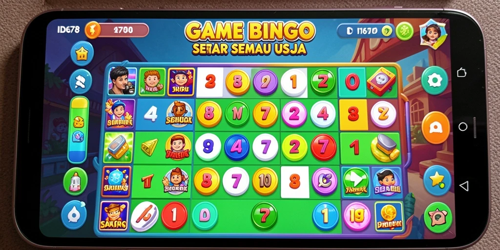 Tampilan utama ID678 dengan gameplay Bingo yang menarik.