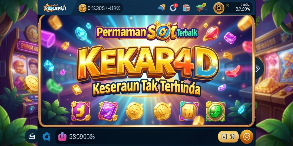 Tampilan gameplay Slot yang mengasyikkan di KEKAR4D.